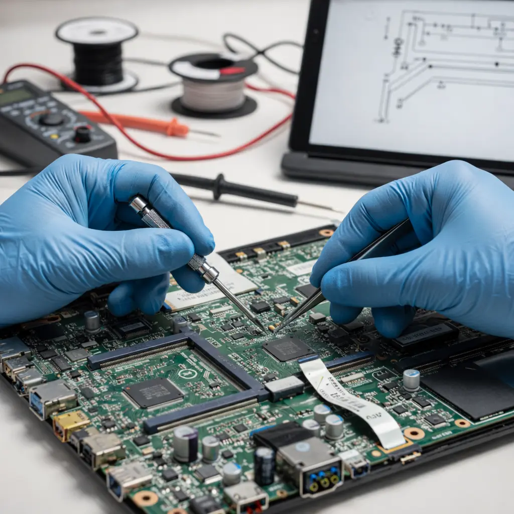 Elektronik bakım ve onarımda test ve ölçüm işlemleri