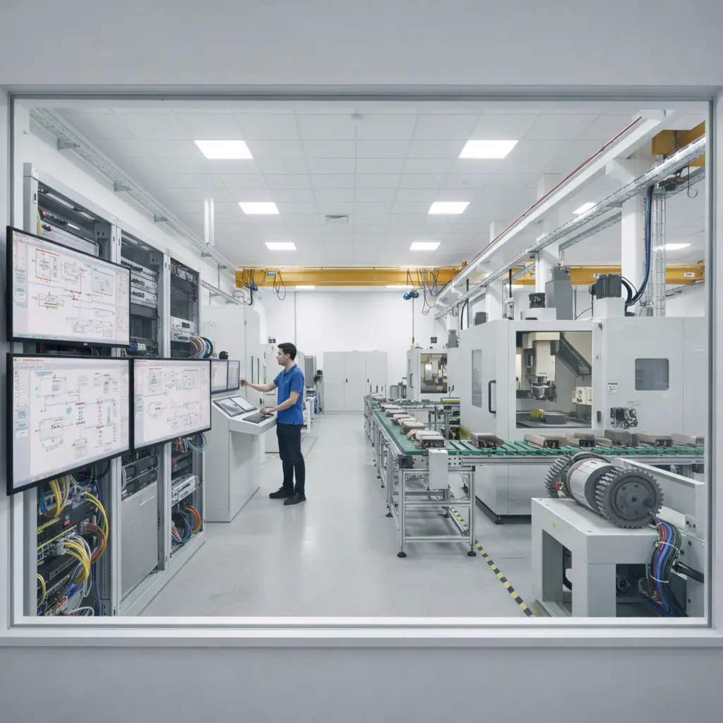 SCADA tabanlı endüstriyel otomasyon ve kontrol sistemleri