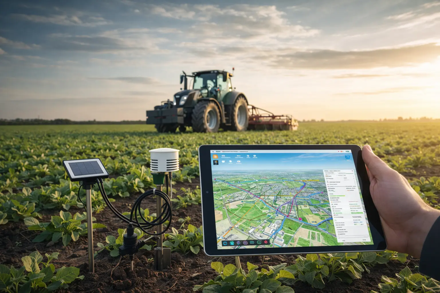 Tarım makineleri elektroniği ve akıllı tarım teknolojileri