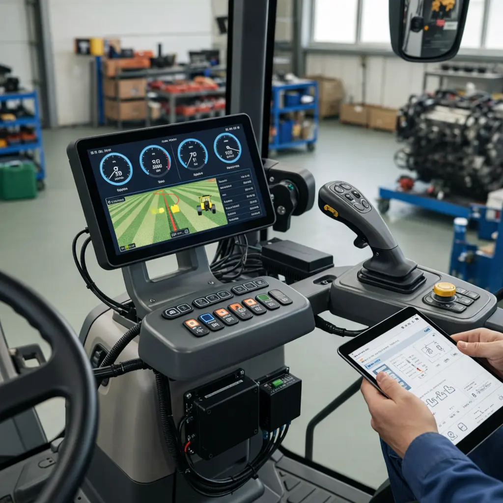 Tarım makinelerinde motor ve güç elektroniği sistemleri